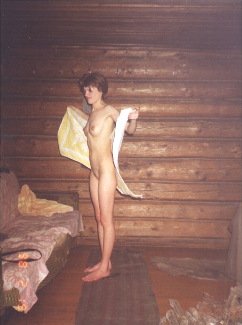 Soviet girls in the bathhouse nude