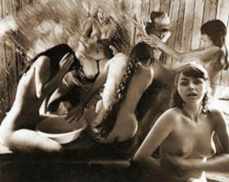 Sergey Vasiliev photographer rural bathhouse