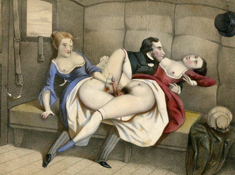Erotic painting of the Middle Ages
