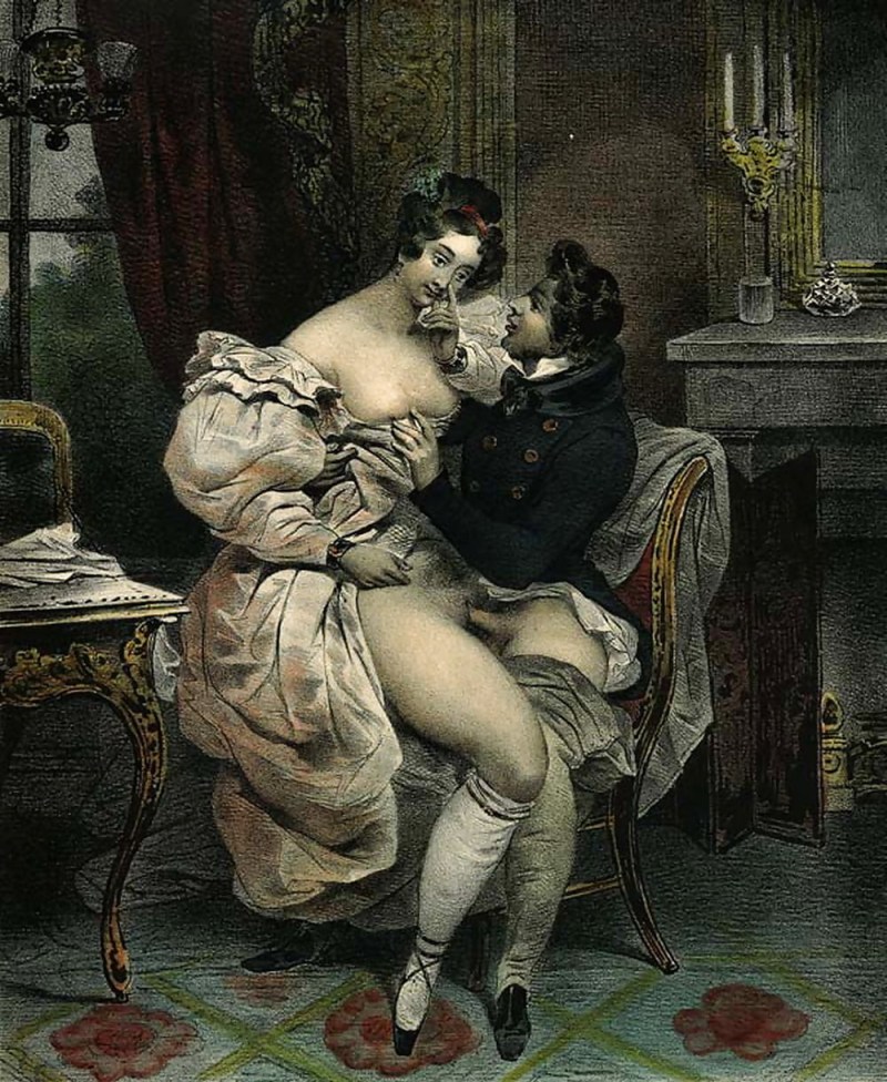 Pornographic painting