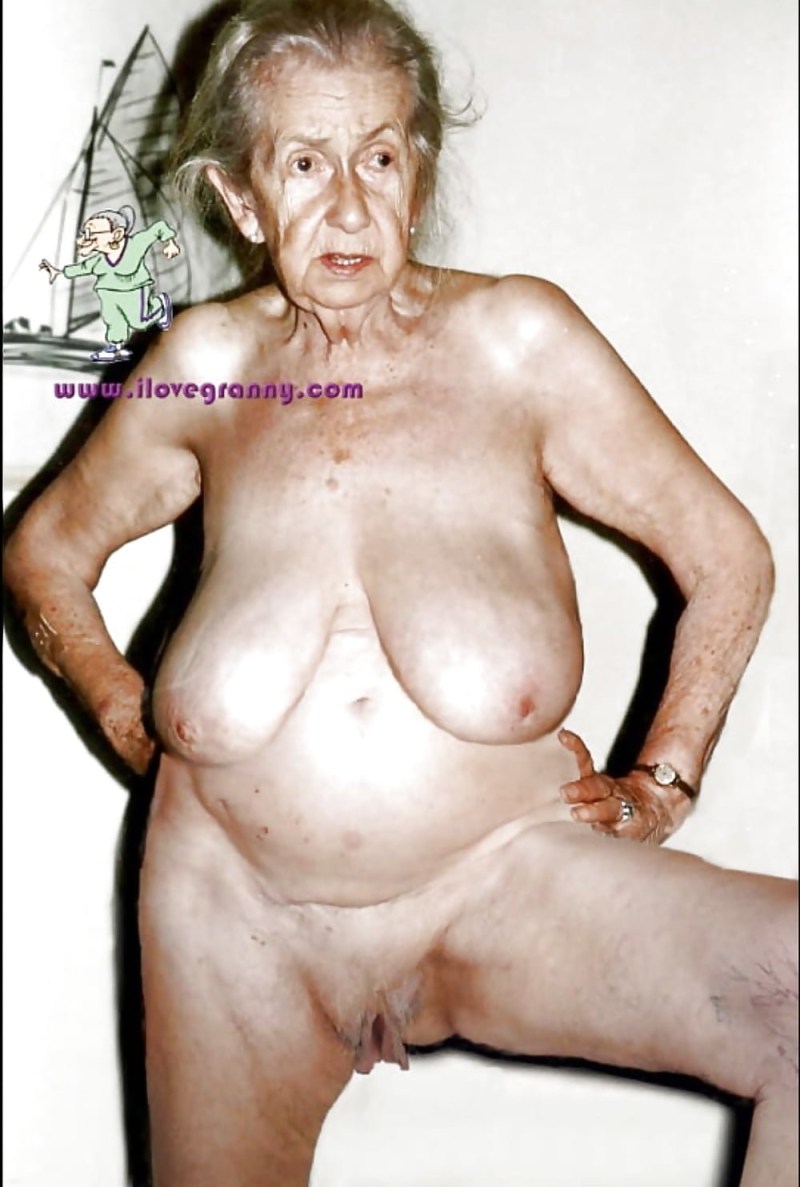 Old terrible naked women