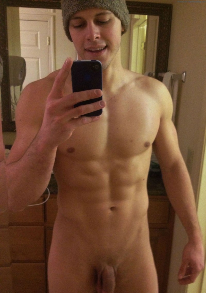 Sexy young guys selfie