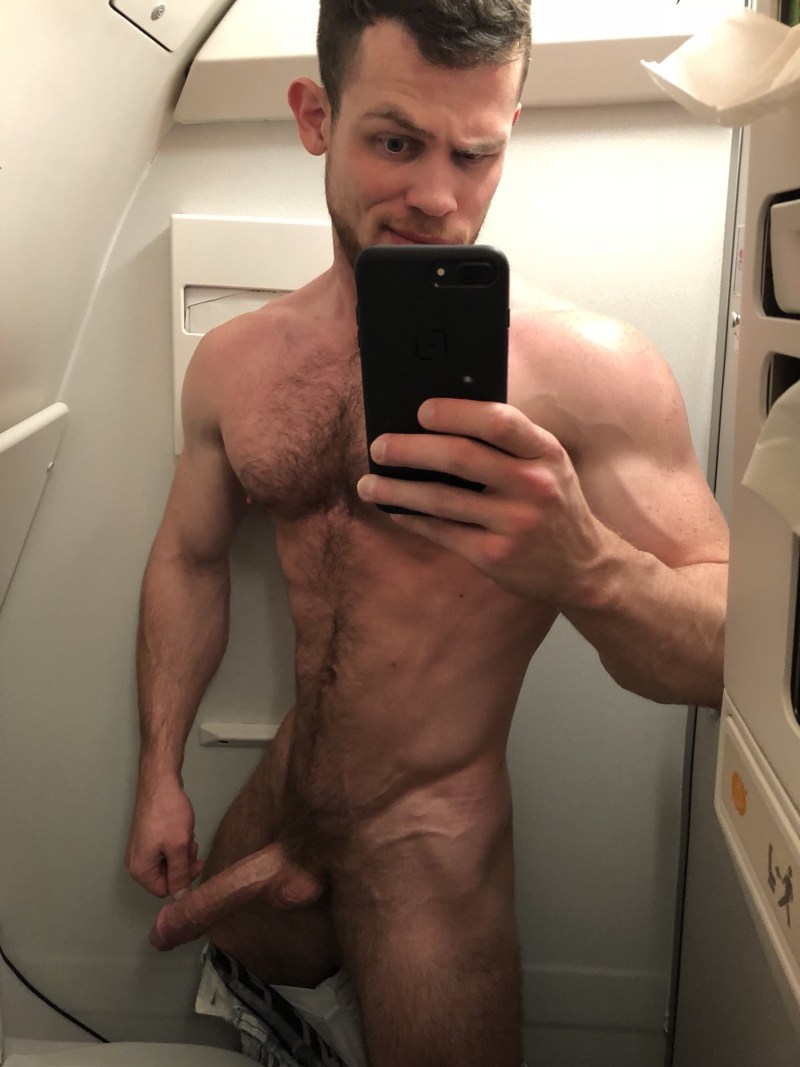 Young guys selfie member
