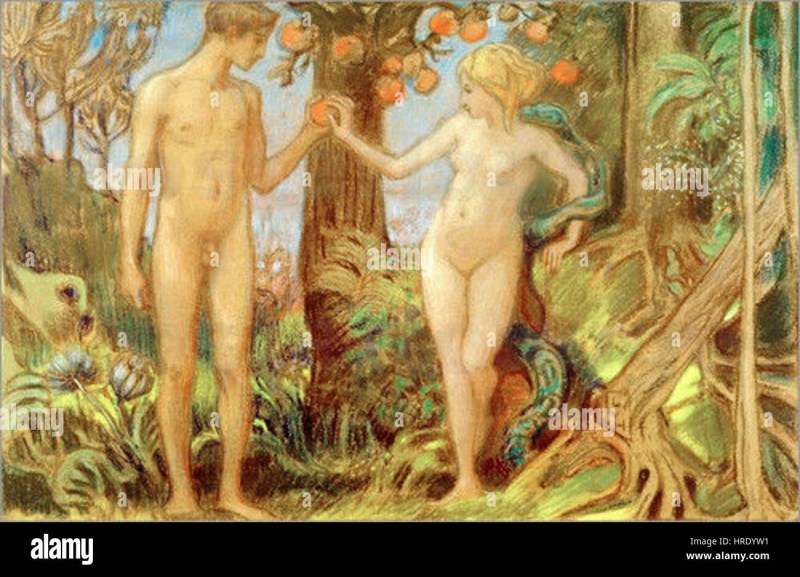 Adam and Eve Naked