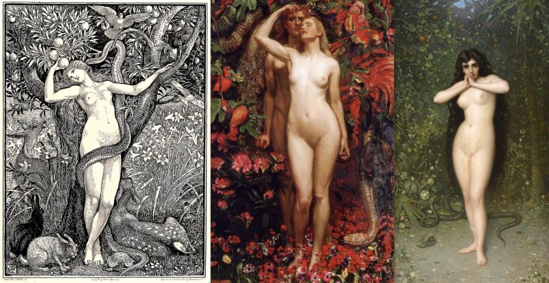 Adam and Eva Naked Photoshoot