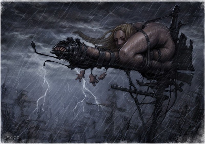 Dark Fantasy BDSM art