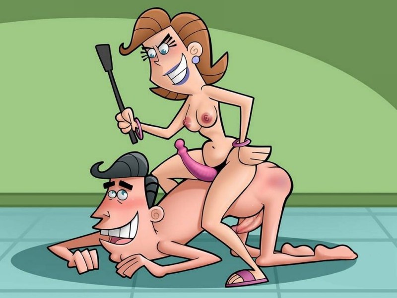 Magic patrons of the animated series XXX