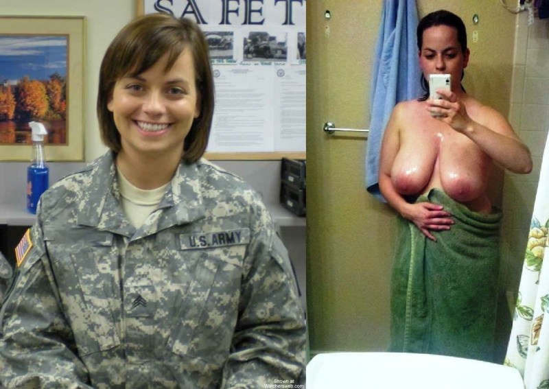 Naked women in the American army