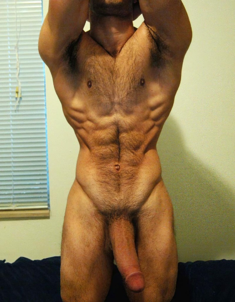 Hairy guys without panties