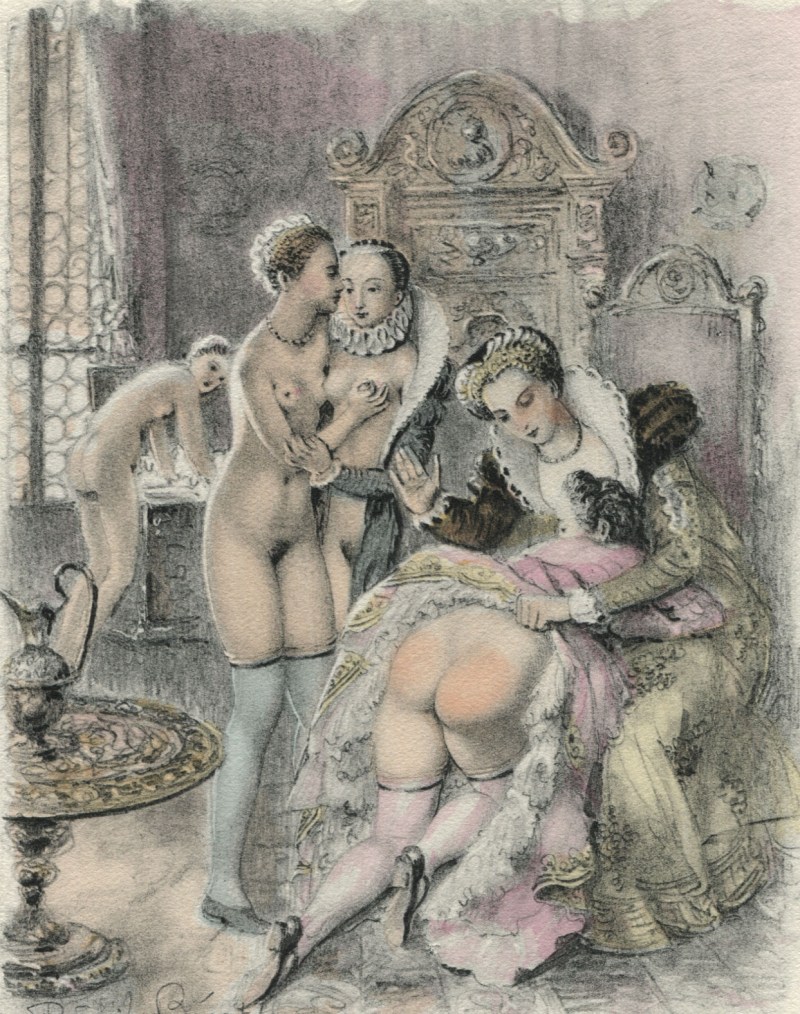 Erotic illustrations Paul Emile Becat (1885-1960) ..