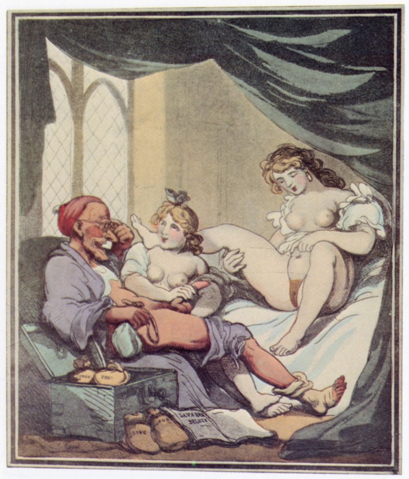 Thomas Rowlandson Erotic engravings