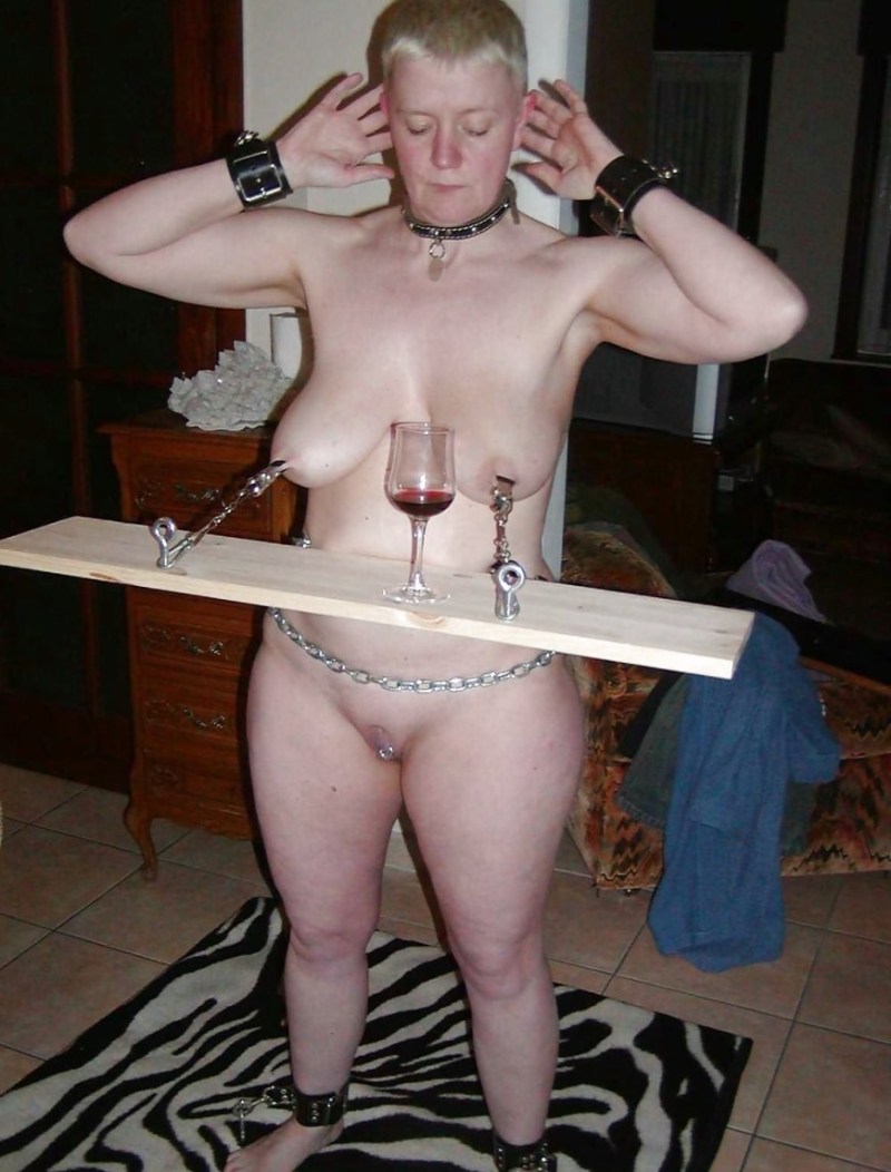 Old naked grandmas in the BDSM slave