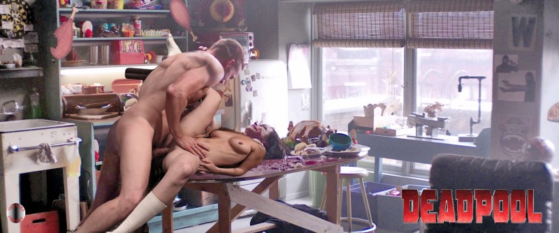Naked Vanessa from the Dadpool movie