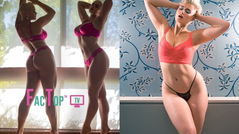 Stefania Gurskaya in underwear