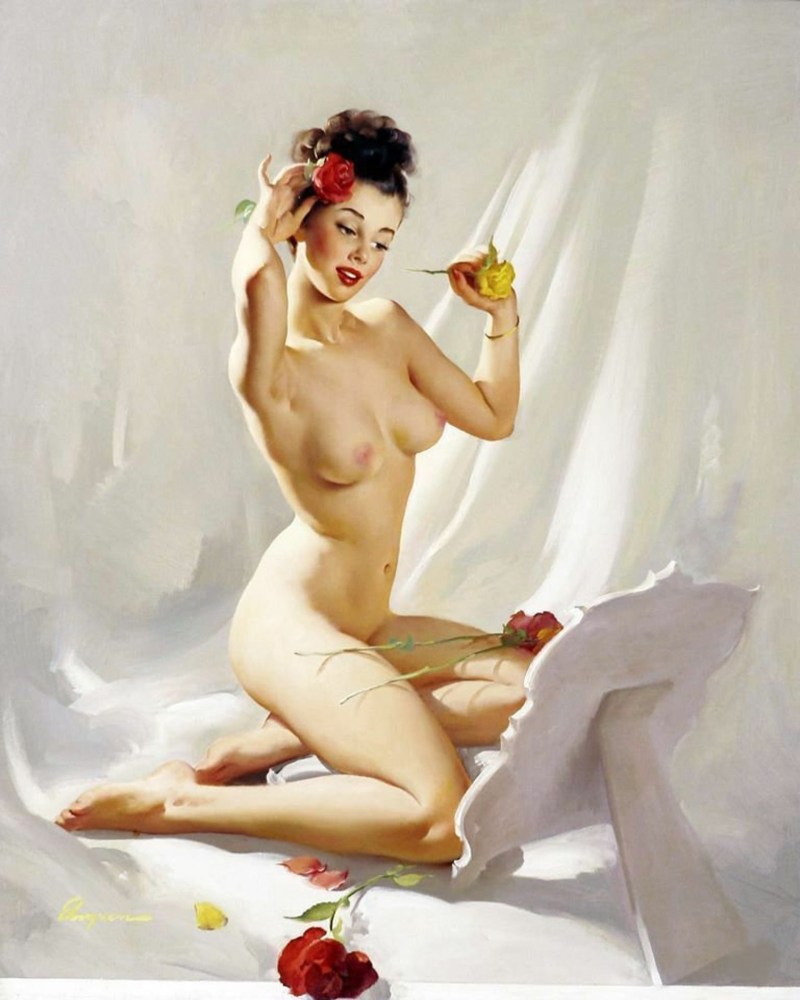 Artist Gil Elvgren Nude