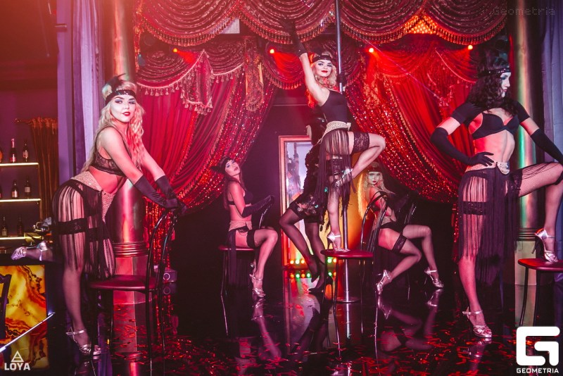 Cabaret Burleske striptease