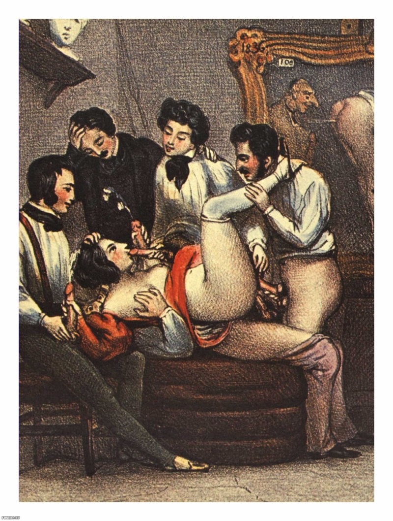 Ancient pornographic painting