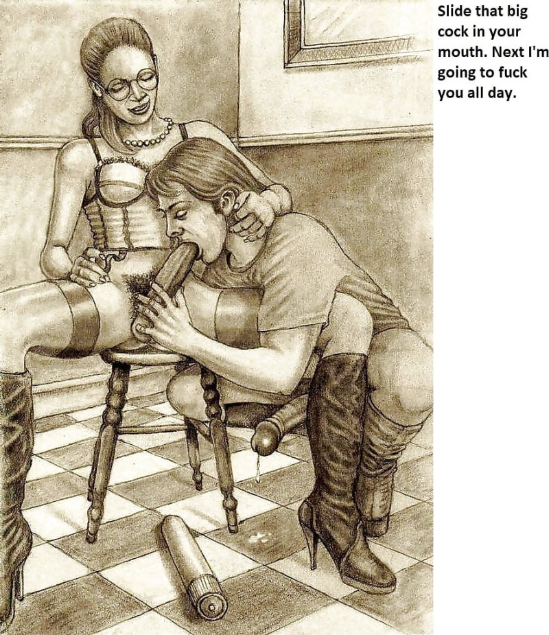 Drawings Femdom of perversion