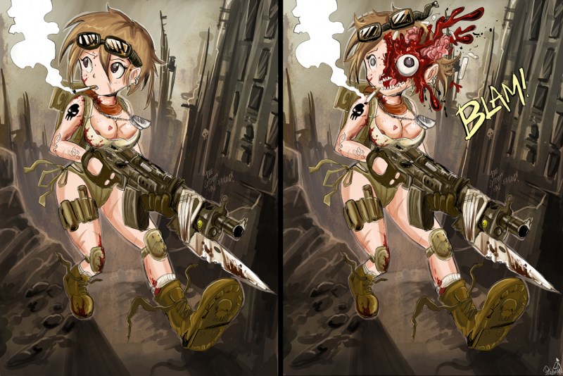 Naked characters from Varface