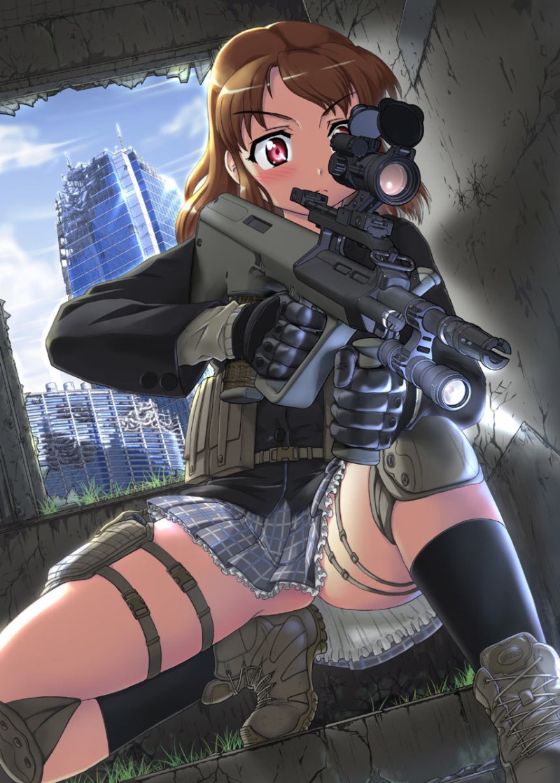 Hentai girls with guns