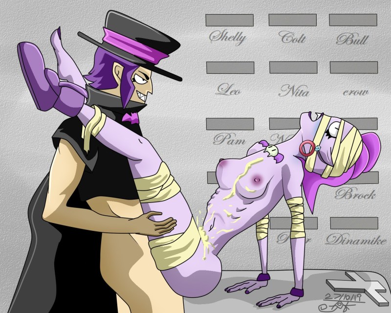 XXX Bravl Stars Mortis and Bibi