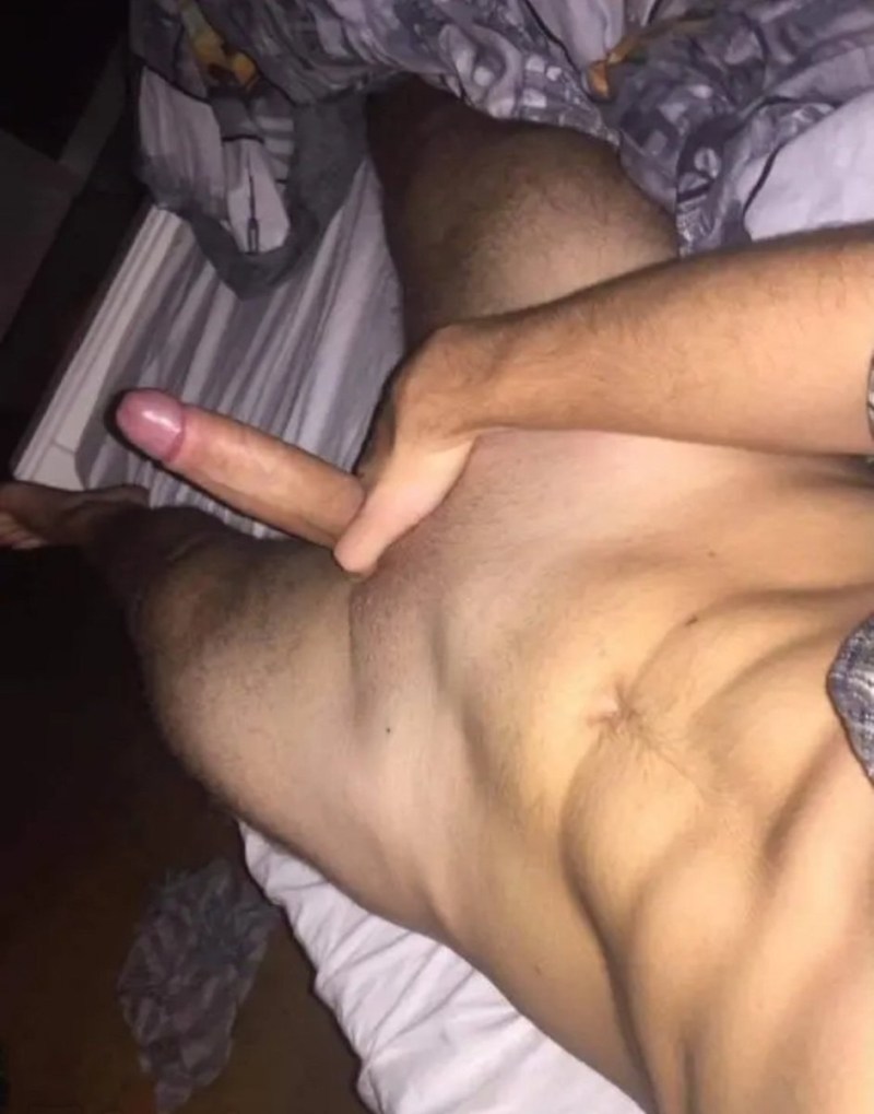 Huge dick private in bed