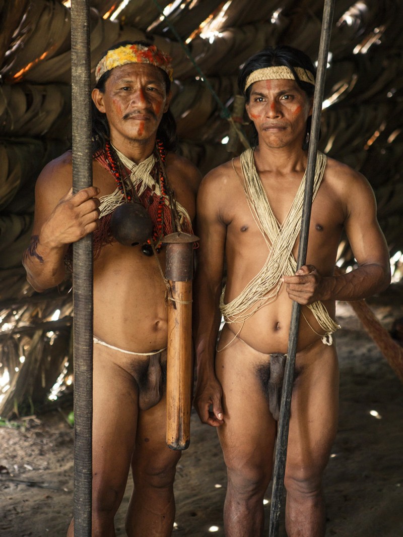 Naked Indian men