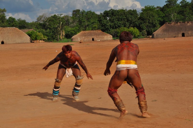 Naturism - Indians from the Xingu river (Brazil)