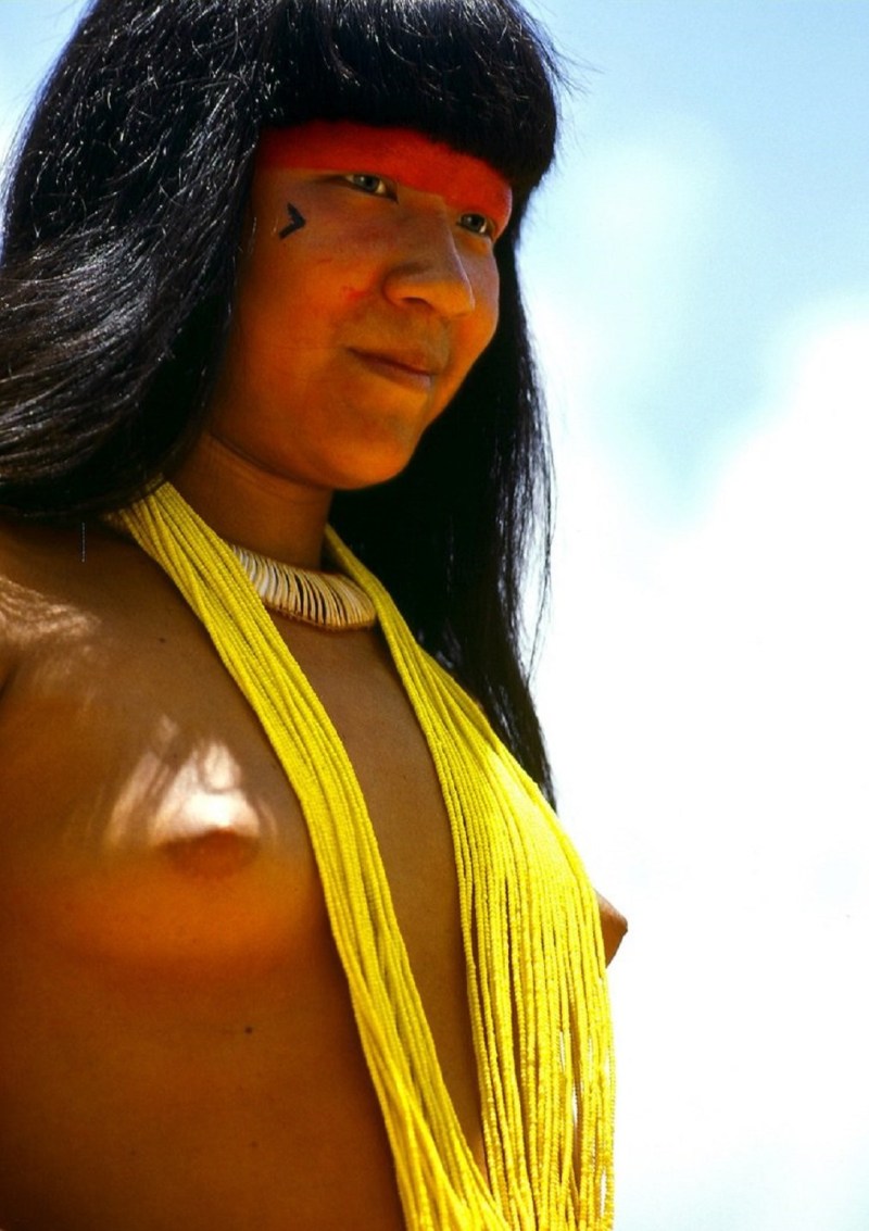 Women of the tribe of yavalapi naked