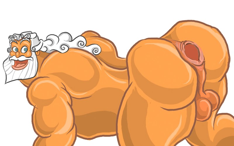 Naked Zeus from Hercules