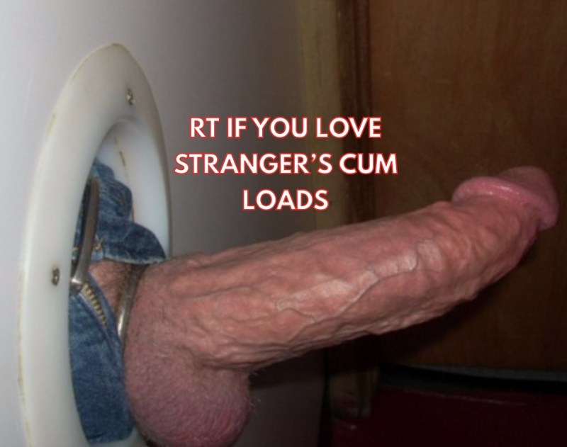 Beautiful dick from a hole