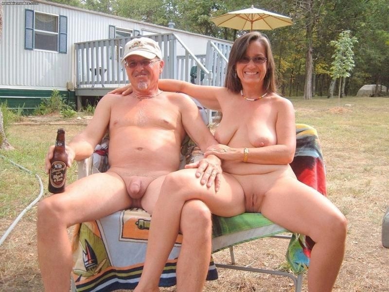 Naked couples in the country