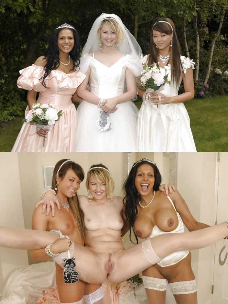 Unusual weddings are naked