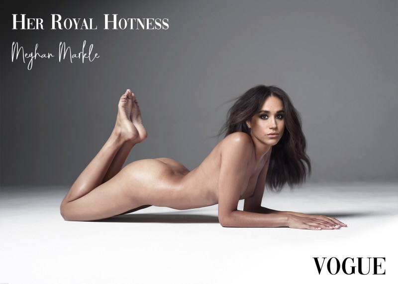 Naked Meghan Markle Fake
