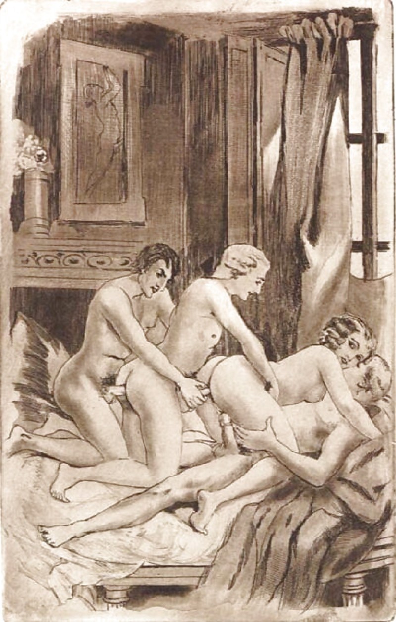 Erotic engravings of antiquity