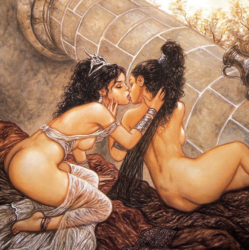 Pornographic painting fantasy