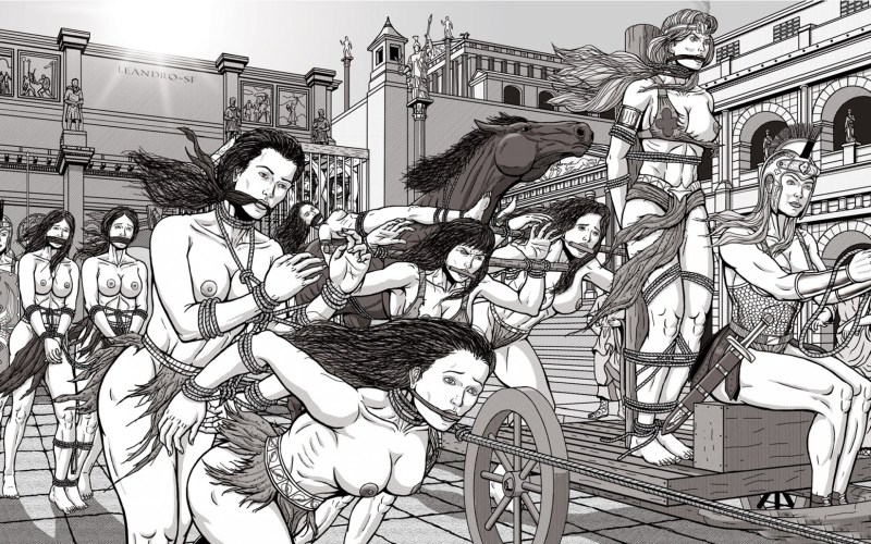 Pornographic drawings