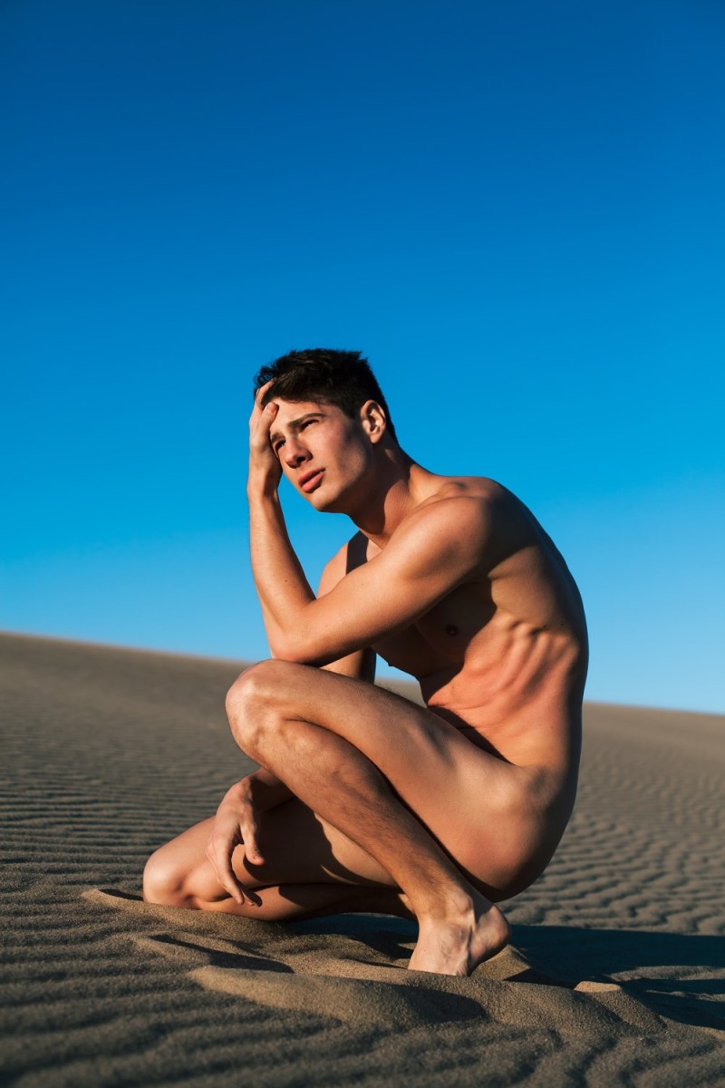 Photos of naked guys in nature
