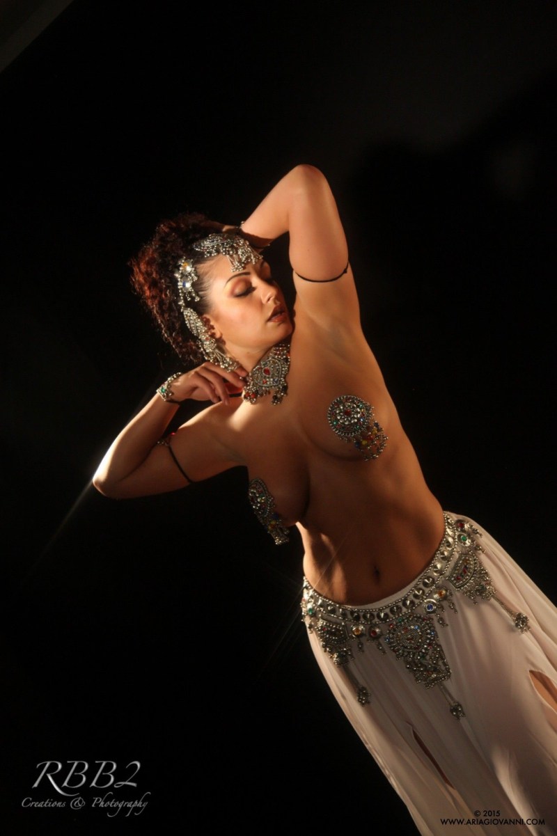 Erotic dance of the abdomen