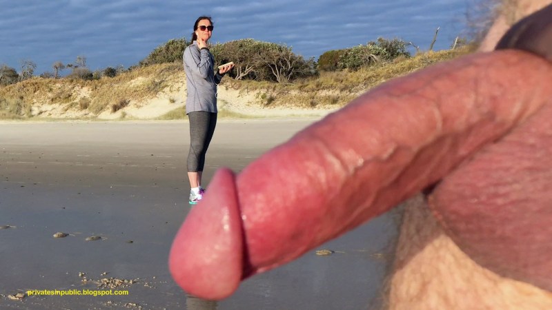 Giant member in public