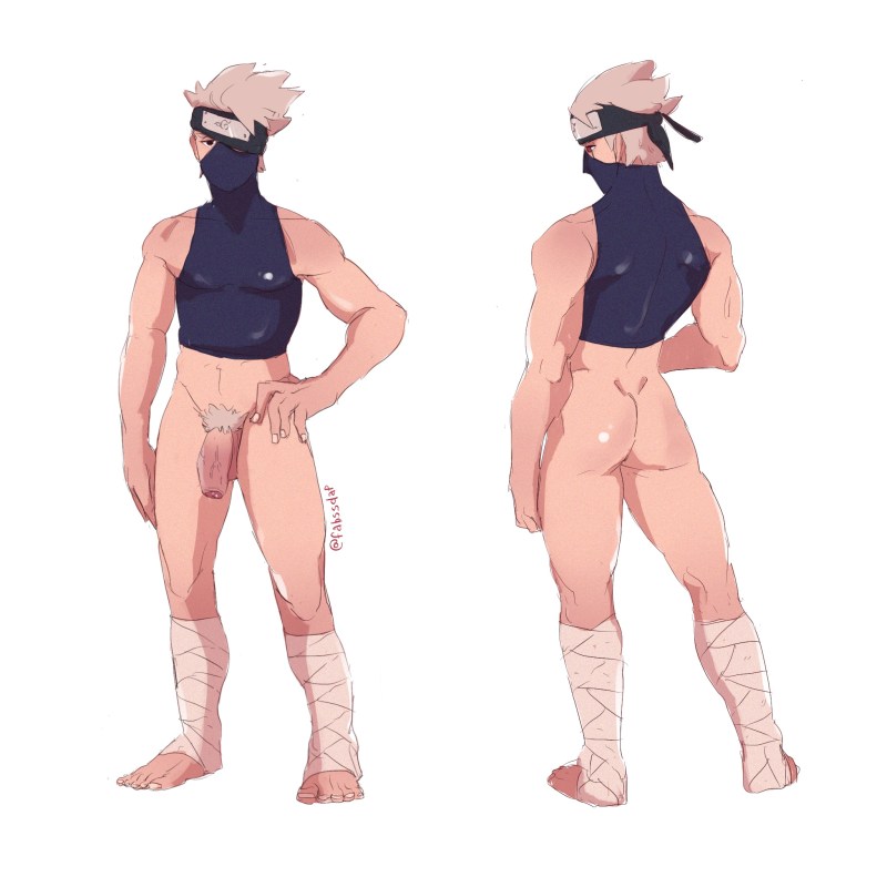Naked pumped kakashi