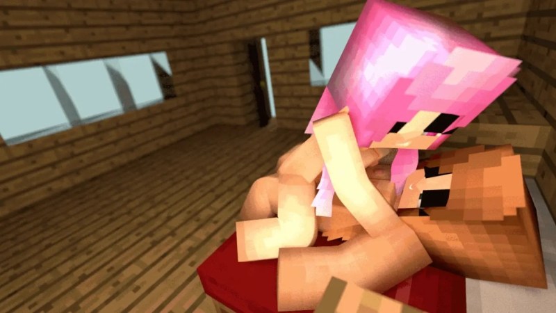 Naked girls in minecraft