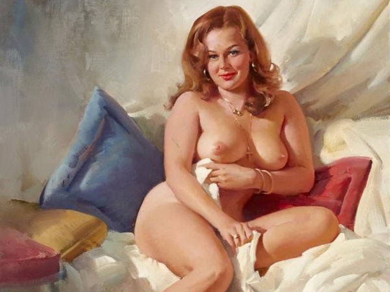 Pornographic painting bbw