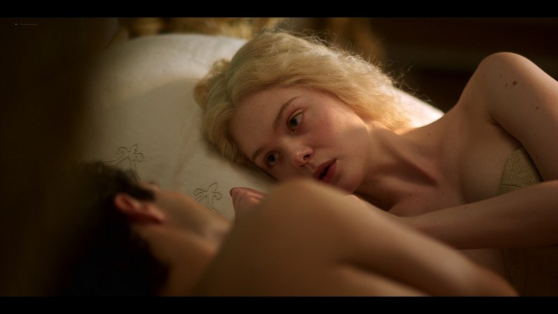 Naked Dakota Fanning in the film