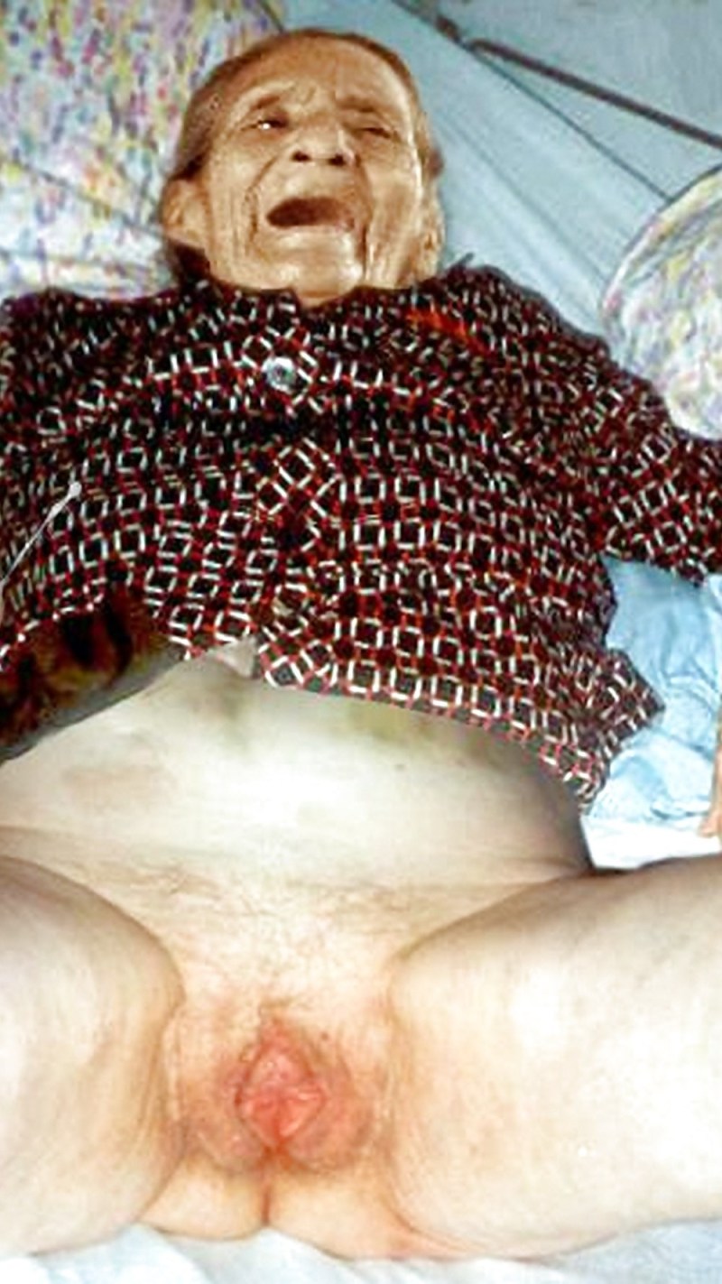 The vagina of the dead old woman