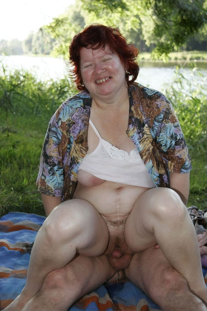 Naked old grandmas in the country