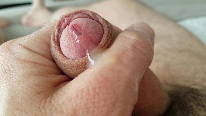 Small penis with foreskin