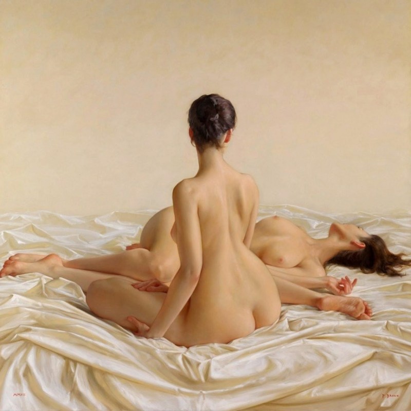 Modern erotic painting