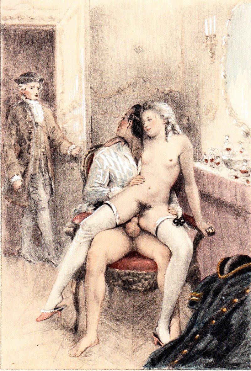 Erotic engravings Paul-Emil Bek
