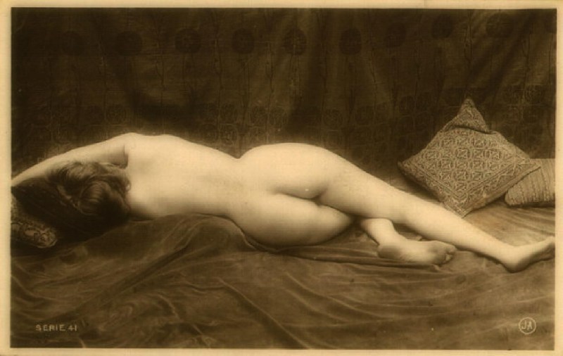 Erotic cards of the last century